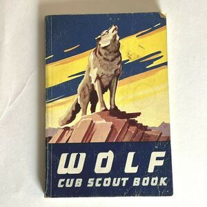 Wolf Cub Scout Book 1954 Boy Scouts of America Mid Century Ephemera Children
